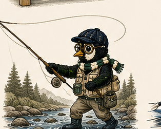 The Ferao mascot — The Angling Society
