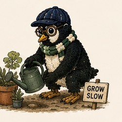 The Ferao mascot — The Grow Slow Club