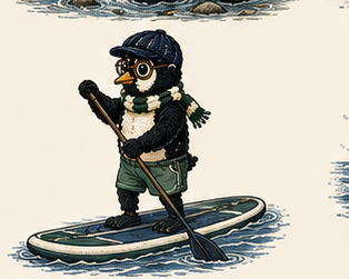 The Ferao mascot — The Paddle Club