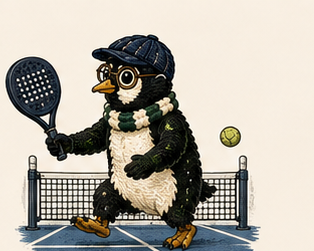 The Ferao mascot — The Padel League