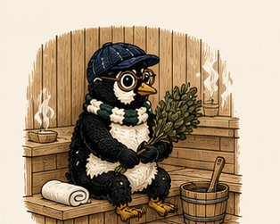 The Ferao mascot — The Sauna Club