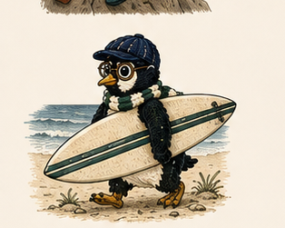The Ferao mascot — The Surf Club